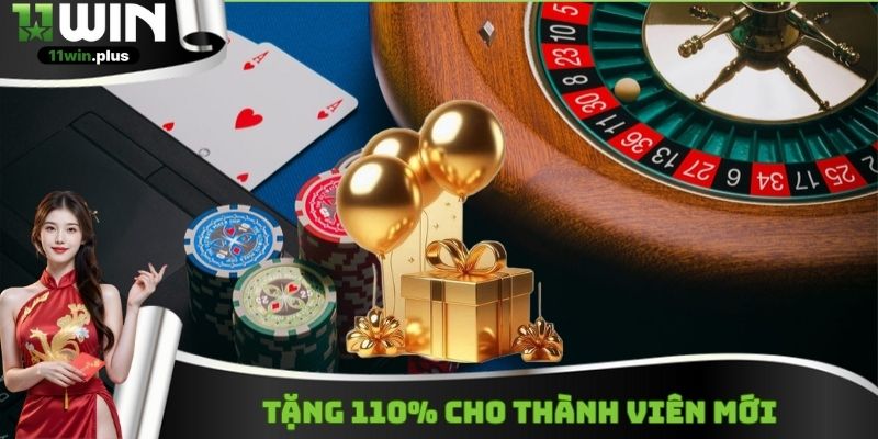 Gửi tặng tân thủ 110% giá trị tiền nạp đầu tiên
